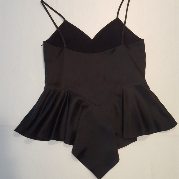 Sexy Satin~Italian Designer Moschino Satin Peplum Cami Top - Picture 13 of 16